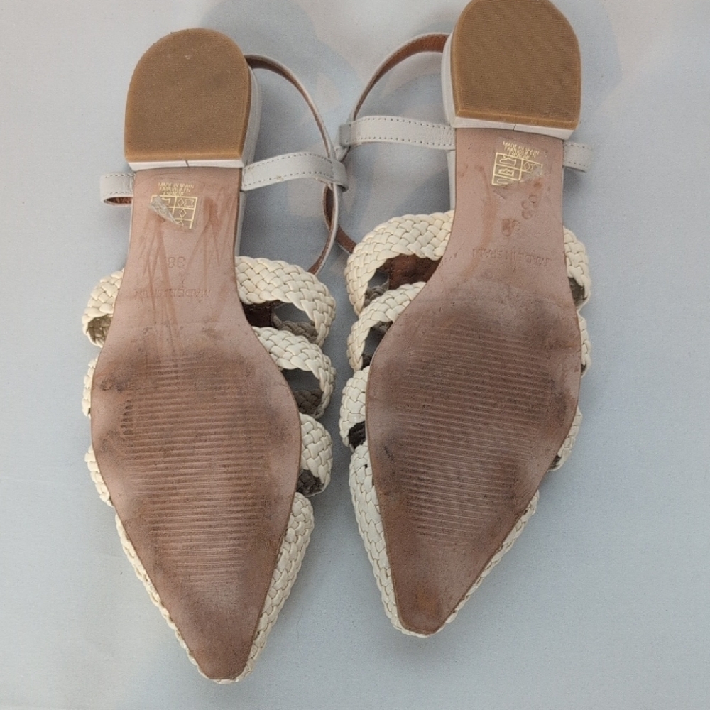 Angel Alarcon Braided Leather Flats - Picture 9 of 12